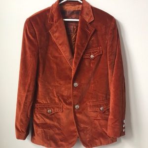 True Religion Vinnie Big Velour Blazor